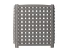 Air Conditioner Fence Screen Outside, Cedar Privacy Fence 3 Panels to Hide AC & Trash Enclosure, 32"W x 38"H