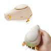 2023 New Portable Lying Duck Handheld Pocket Fan Rechargeable Usb Lying Flat Duck Hanging Neck Fan