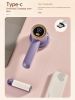 USB Rechargeable Fabric Shaver; Lint Remover; 2000 mAh battery; With sticky lint; Clothing Shaver With 3-speed setting; 3 blades Totally