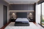 Bridgevine Home 12 in. Adult Flex Head King Size Made in America 5-Layer Memory Foam and Coil Hybrid Mattress