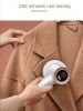 USB Rechargeable Fabric Shaver; Lint Remover; 2000 mAh battery; With sticky lint; Clothing Shaver With 3-speed setting; 3 blades Totally