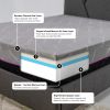 Bridgevine Home 11 inch Cal King Size 3-Layer Memory Foam Adult Mattress