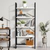 5 Tiers Bookshelf(White)