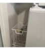 Wire Rolling Laundry Hamper - Brightroom