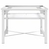 Double Washing and Drying Machine Pedestal White