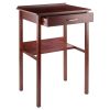 Ronald High Desk; Walnut