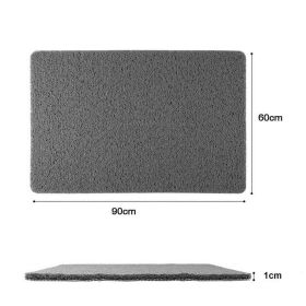 Shower Mat For Inside Shower Silk Circle Bath Mat NonSlip Anti Mould PVC BathMat-Two Size (Option: 60Bath Mat)