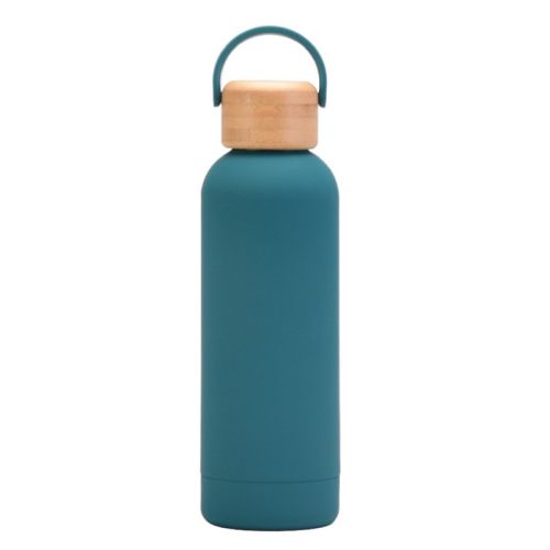 500ml Small Mouth Vacuum Cup Portable Handle Bamboo Wood Cover Water Cup Water Bottle 500ml Small Mouth Vacuum Cup Portable Handle Bamboo Wood Cover Water Cup Water Bottle