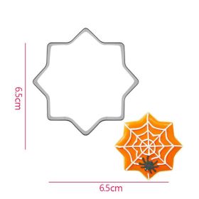 Stainless steel biscuit mold (Option: Spider Web)