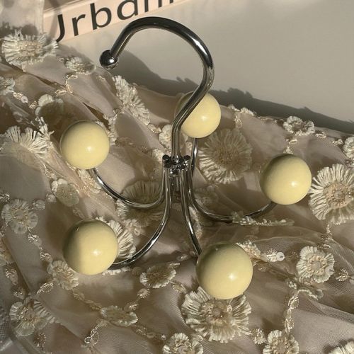 Household Multi-functional Rotating Hook Iron Clothing Rod Wardrobe Cloakroom Bathroom