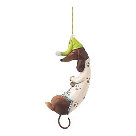 Acrylic Fashion Dog Christmas Tree Decoration (Option: 5Style)