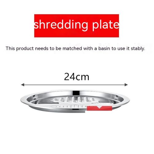 Stainless Steel Slicer Household Drain Basket