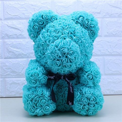 Rose Bear Eternal Rose Bear Birthday Gift Foam Rose Bear