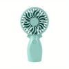 Handheld Mini Fan, USB Charging, Simple Shape, Strong Wind, Small And Portable