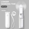 Portable Fan Mini Handheld Fan USB 4800mAh Recharge Hand Held Small Pocket Fan with Power Bank Flashlight Feature