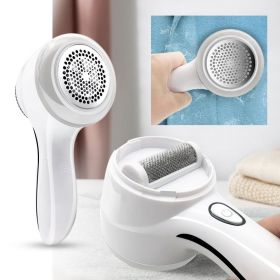 2 in 1 Clothes Shaver For Clothing; Battery Operated; Electric Lint Remover; For Sweaters; Coats; Hats; Fabric Shaver (Color: Black)