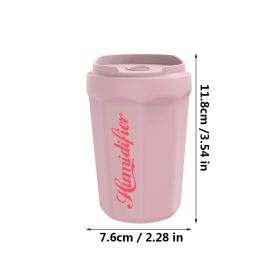 1pc Coke Cup Shaped Humidifier; Cool Mist Humidifier; Bedroom Humidifier (Color: Pink)