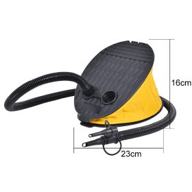 Flocking Flocking Sofa Chair Large Lazy Inflatable Sofas Chair Bean Bag Sofa For Outdoor Lounger Seat Living Room Camping Travel (Color: Foot air pump, Ships From: )