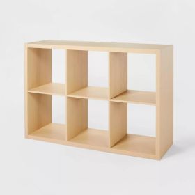 6 Cube Organizer (Color: Natural)