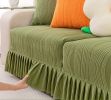 Jacquard velvet single person sofa cover, all inclusive universal cover, all season universal sofa hat, cat proof scratching cushion, backrest cover