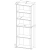 5 Shelf Bookcase