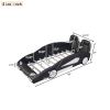 Twin Size Race Car-Shaped Platform Bed with Wheels