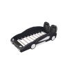 Twin Size Race Car-Shaped Platform Bed with Wheels