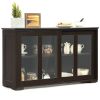 Sideboard Buffet Cupboard Storage Cabinet with Sliding Door