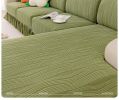 Jacquard velvet single person sofa cover, all inclusive universal cover, all season universal sofa hat, cat proof scratching cushion, backrest cover