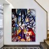 Hand Oil Painting Abstract Original Abstract Painting Original Oil Painting Abstract Wall Art Canvas Living Room Decoration