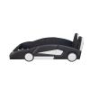 Twin Size Race Car-Shaped Platform Bed with Wheels