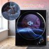 Electric Portable Clothes Dryer;  Front Load Laundry Dryer for Apartments;  Dormitory and RVs with Easy Knob Control;  Wall Mount Kit Included